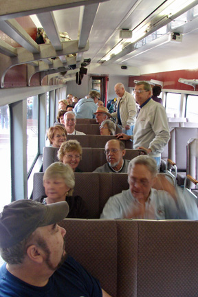 2009 Cumberland, MD - Inside Train